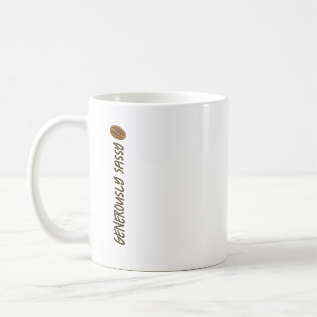 Generöst sassig med kaffebönor Författare Romanför Kaffemugg (Vänster)