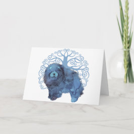 GENES Chow Livets träd Art Cards Tack Kort