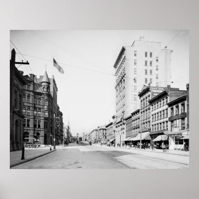 Genesee Street: 1905 Poster (Framsidan)