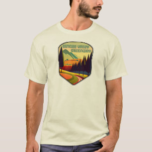 Genesee Valley Greenway New York Färg T Shirt