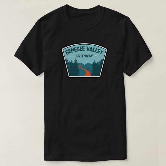 Genesee Valley Greenway New York T Shirt (Design framsida)