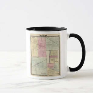 Geneseo, Kewanee, Cambridge, Fulton och Morrison Mugg