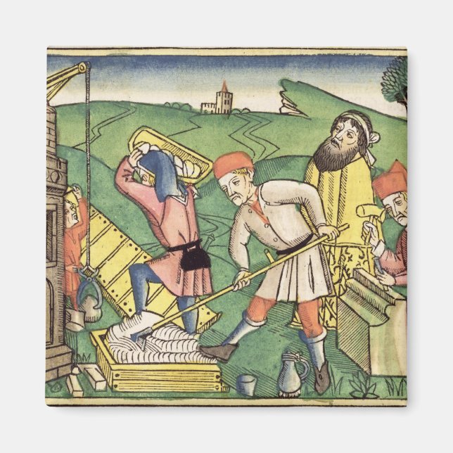 Genesis 11 1-9 Byggnad Torn i Babel, från t Magnet (Framsidan)