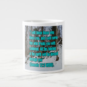 Genesis 12:3 WEBU Mugg Jumbo Mugg