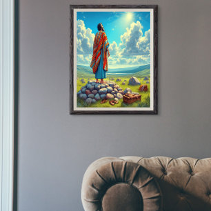 Genesis 15: Abrams Helig Gaze Poster