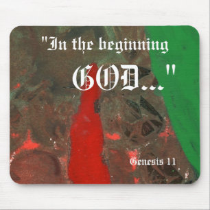 "Genesis 1:1", Löv-naturutskrift Musmatta