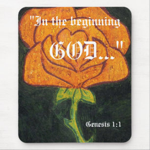 Genesis 1:1 Mousepad Musmatta