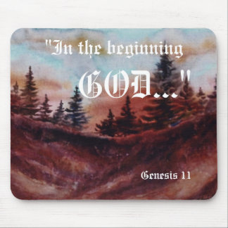 Genesis 1:1 Mousepad Musmatta