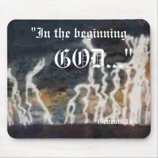 Genesis 1:1 Mousepad Musmatta