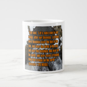Genesis 1:26 WEBU Mugg Jumbo Mugg