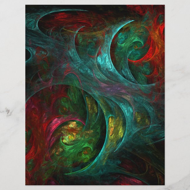 Genesis Abstrakt Art Letterhead (Framsida)