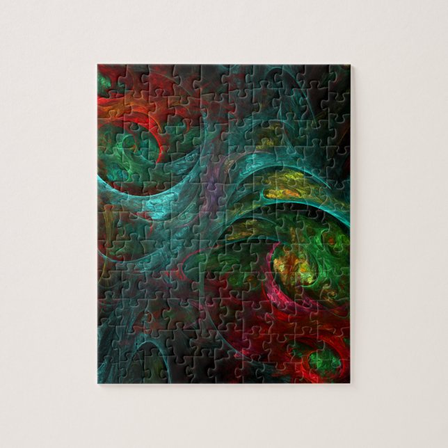 Genesis Abstrakt Art Pussel (Vertikal)