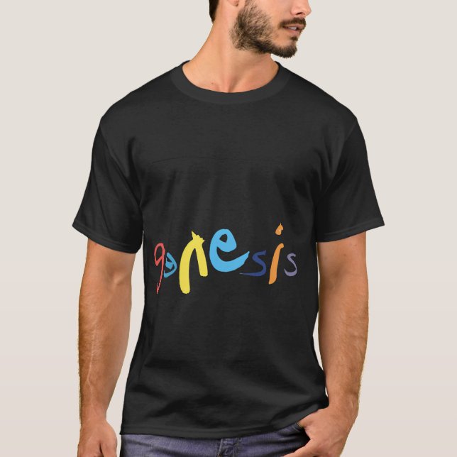 Genesis Band. Klassisk T Shirt (Framsida)