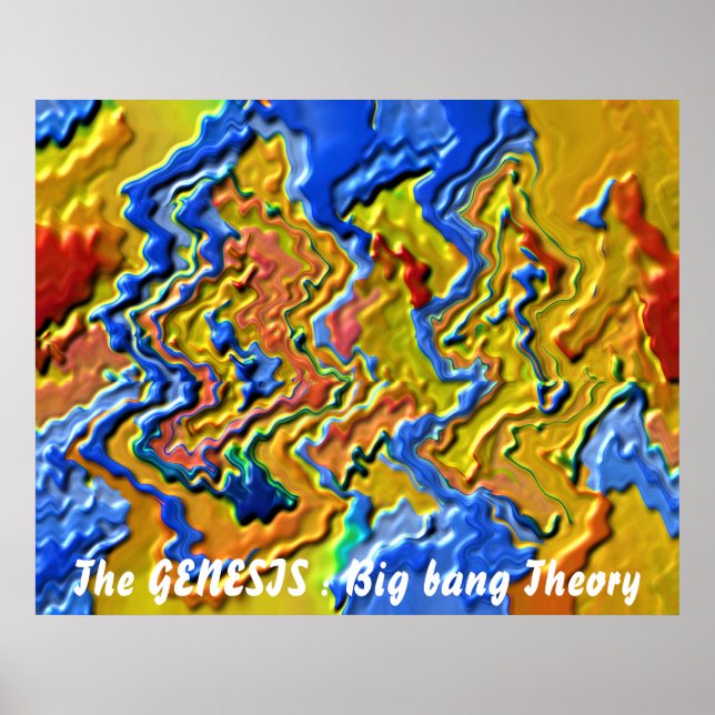 Genesis: Big bang Theory Poster (Framsidan)