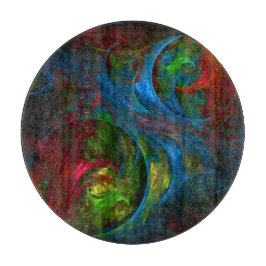 Genesis Blue Abstrakt Art Circle