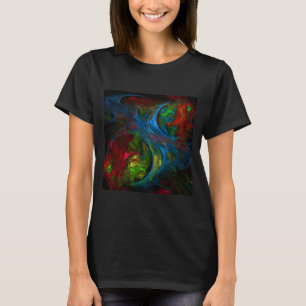 Genesis Blue Abstrakt Art Tee