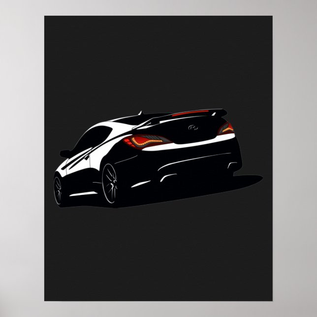 Genesis Coupe Poster (Framsidan)