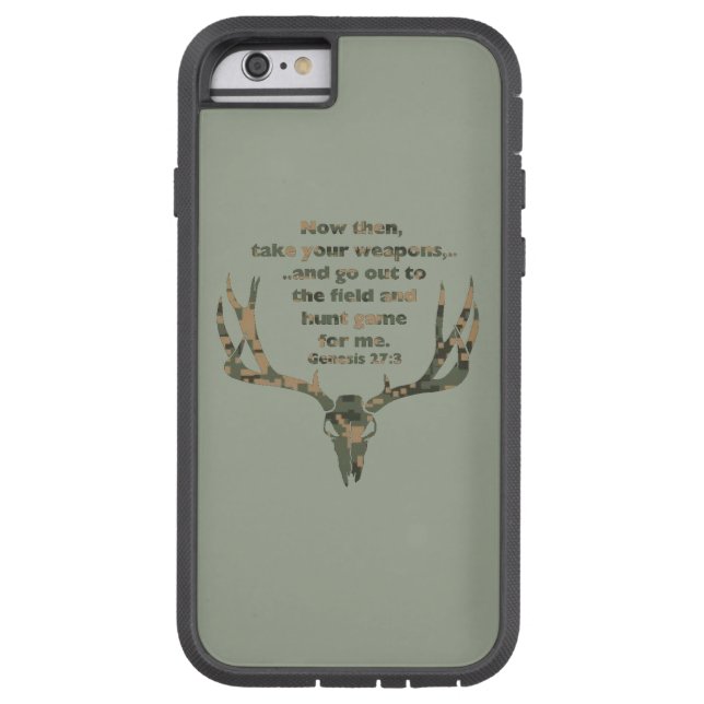 Genesis Hunting Quote iphone case (Baksidan)