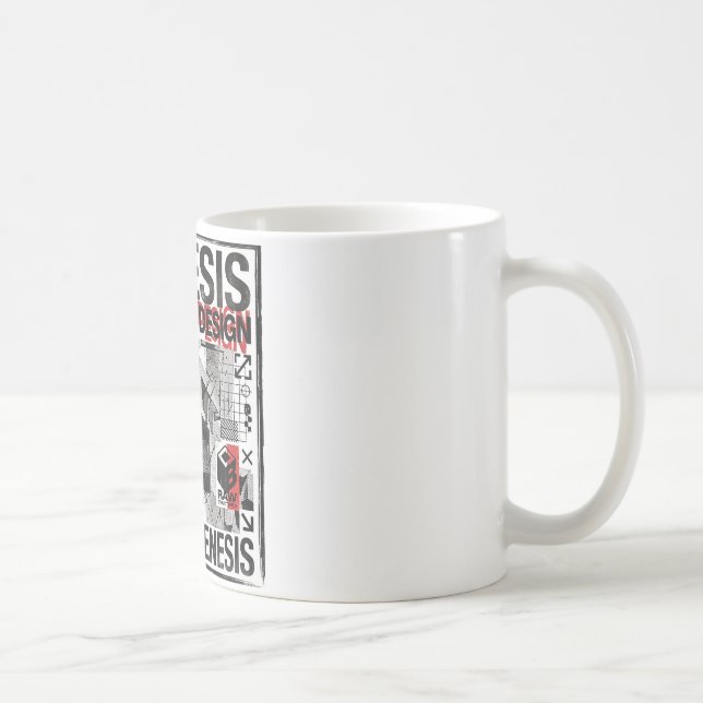Genesis Industrial Brutalist Architecture Kaffemugg (Höger)