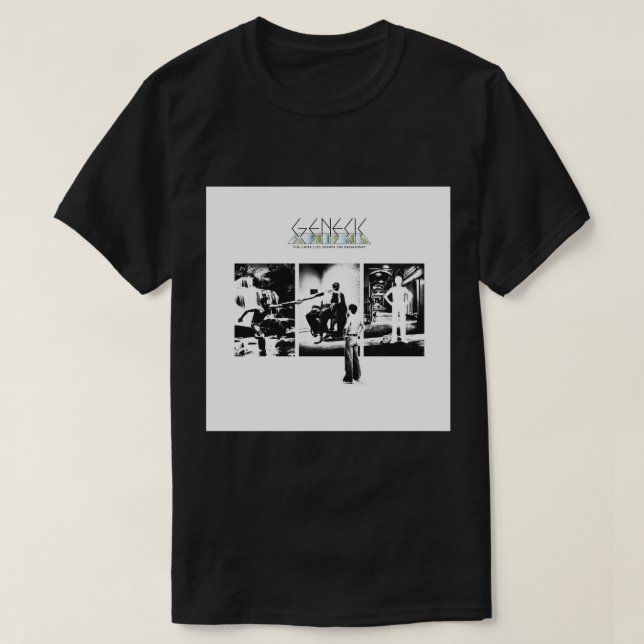 Genesis - lampan Ljuger ner på bredbandspil T Shirt (Design framsida)