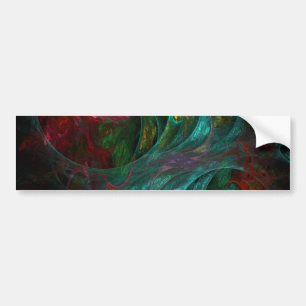 Genesis Nova Abstrakt Art Bumper Sticker Bildekal