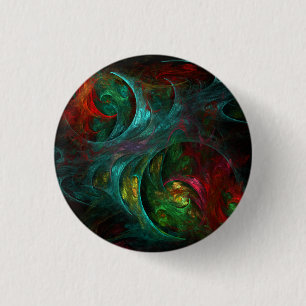Genesis Nova Abstrakt Art Button (runda) Knapp