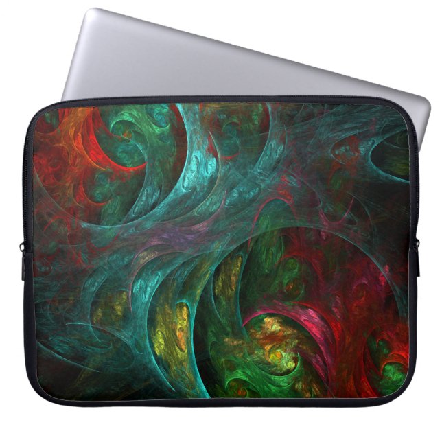 Genesis Nova Abstrakt Art Laptop sleeve (Framsidan)