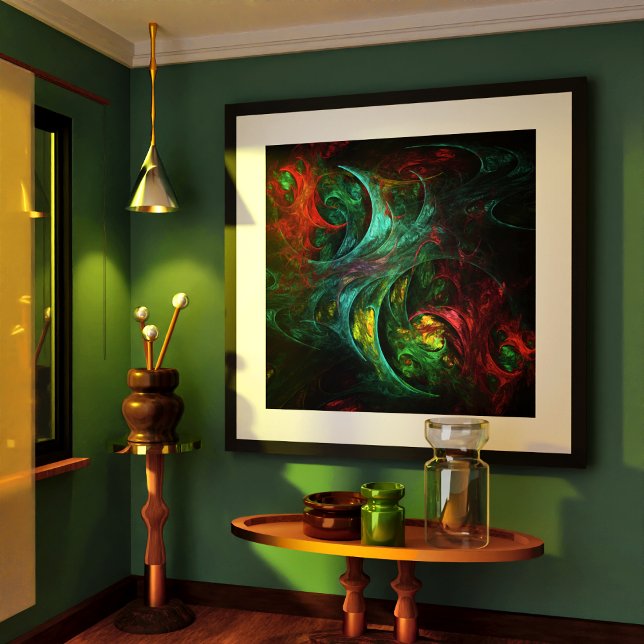 Genesis Nova Abstrakt Art Poster (Genesis Nova Abstract Art Poster)