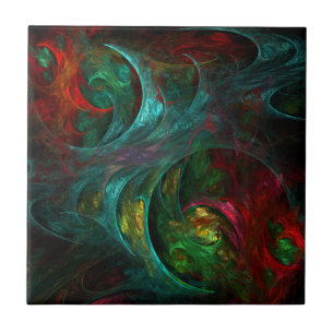 Genesis Nova Abstrakt Art Tile Kakelplatta