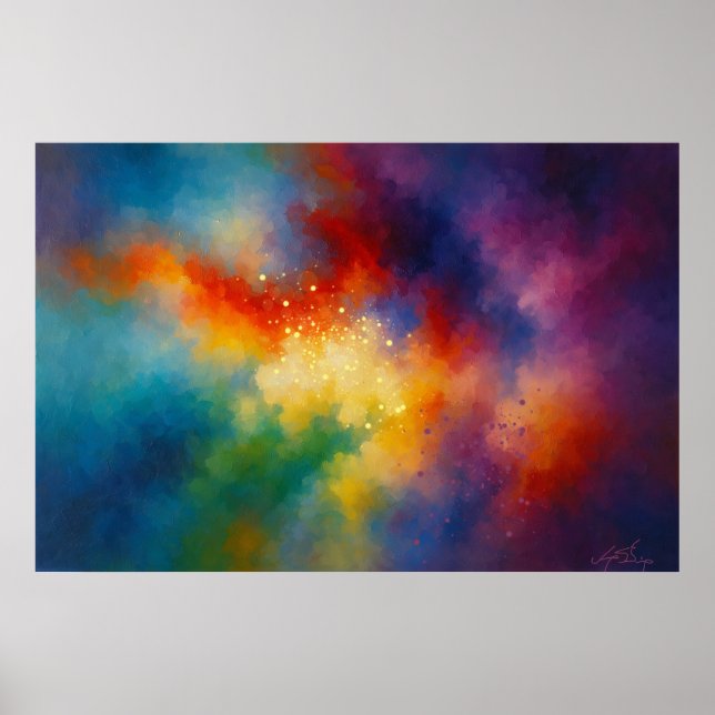 Genesis Radiance är en amerikansk progressiv metal Poster (Framsidan)