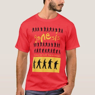 Genesis Rock Music Band Live in Concert familjevän T Shirt