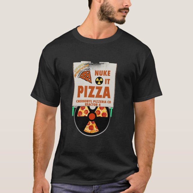 Genesis Streetwear - Nuke-it Pizza Logotyp T-shirt (Framsida)