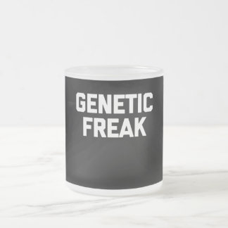 Genetic Freak T-Shirt Funny Say Frostad Glasmugg