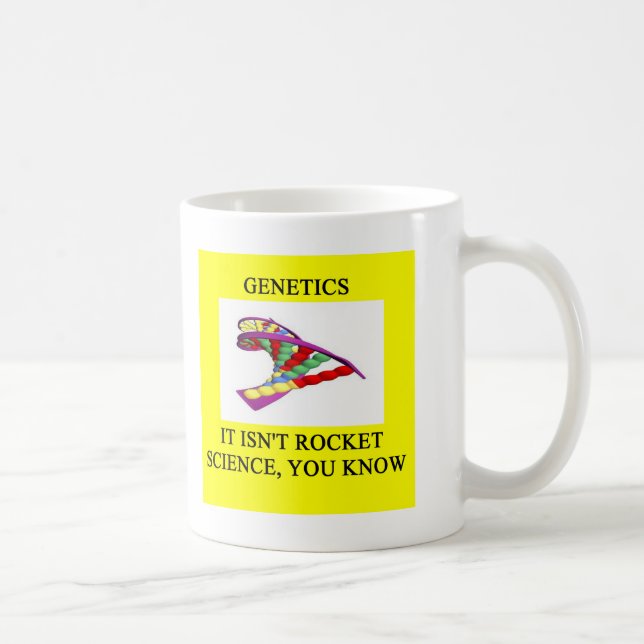 genetik är inte raketvetenskap kaffemugg (Höger)