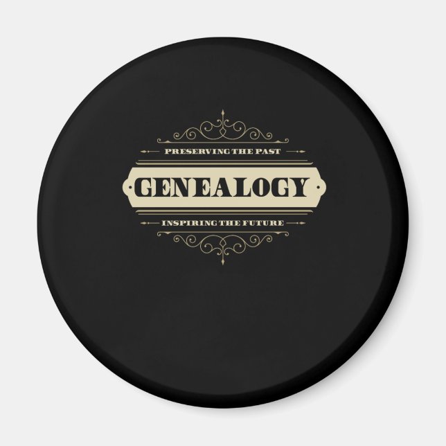 Genetik som bevarar den historiska inspirationen f magnet (Framsidan)