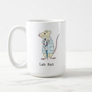 genetik vetenskapslabb råtta kaffemugg