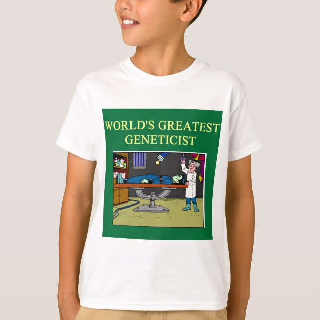 genetikskämt t-shirt (Framsida)