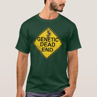 genetisk återvändsgränd tee shirt