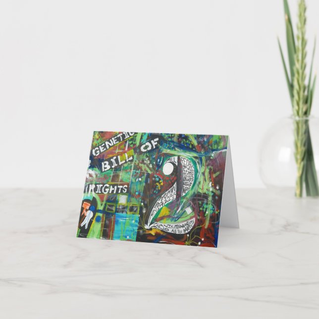 Genetisk Bill of Högers Painting #2-kort Kort (Framsida)