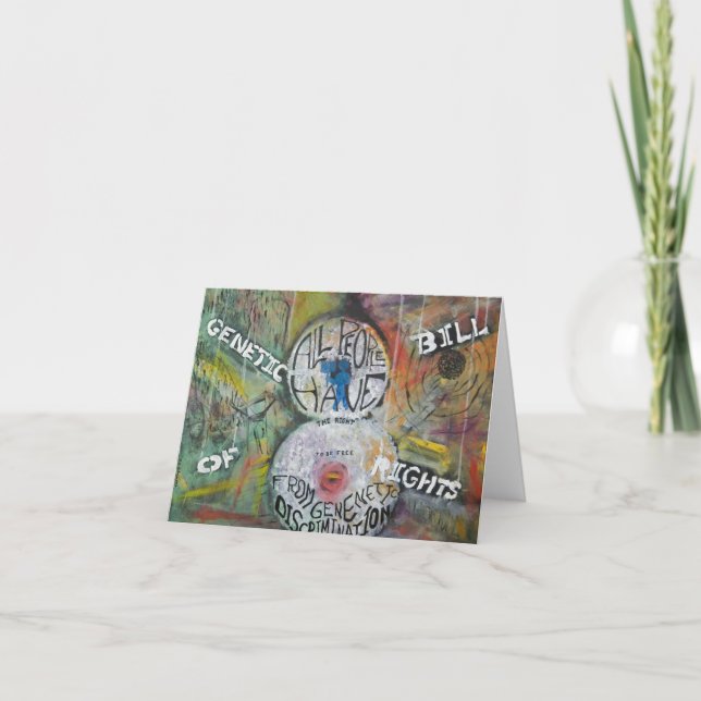 Genetisk Bill of Högers Painting #8-kort Kort (Framsida)