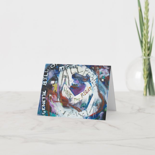 Genetisk Bill of Högers Painting #9-kort Kort (Framsida)