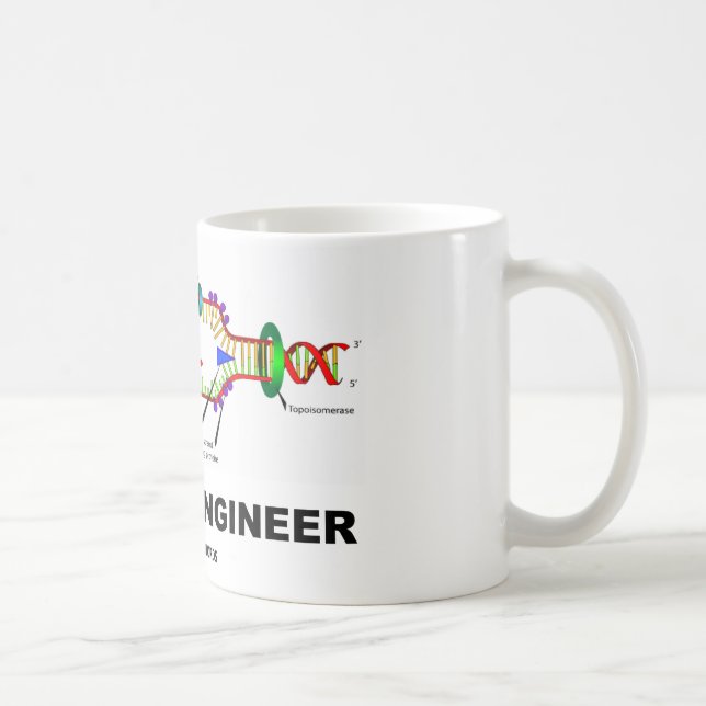 Genetisk ingenjör (DNA-replicationen) Kaffemugg (Höger)