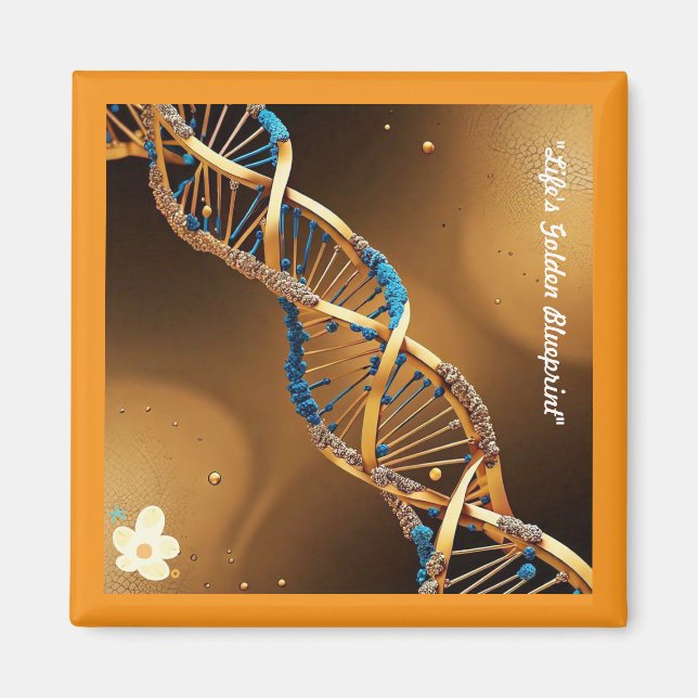 "Genetisk konst" Magnet (Framsidan)