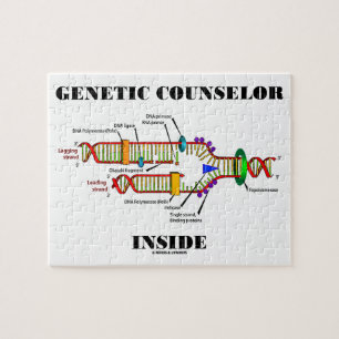 Genetisk lägerledareinsida (DNA-replicationen) Pussel