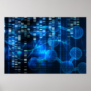 Genetisk vetenskapsforskning som en medicinsk poster