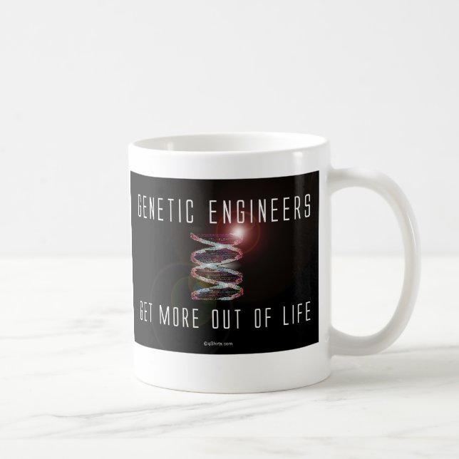 Genetiska ingenjörer får mer ut ur liv kaffemugg (Höger)