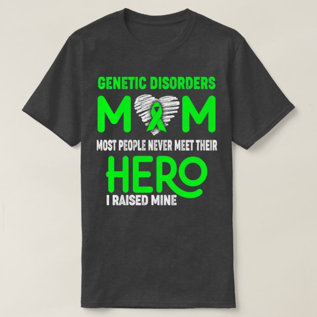 Genetiska sjukdomar Mamma De flesta människor möte T Shirt (Design framsida)