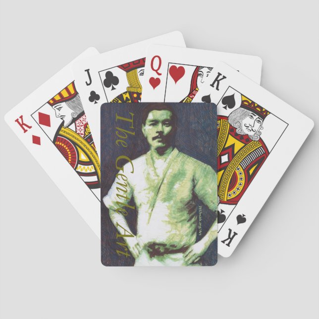 Genetiskt konsspelkort spelkort (Baksidan)