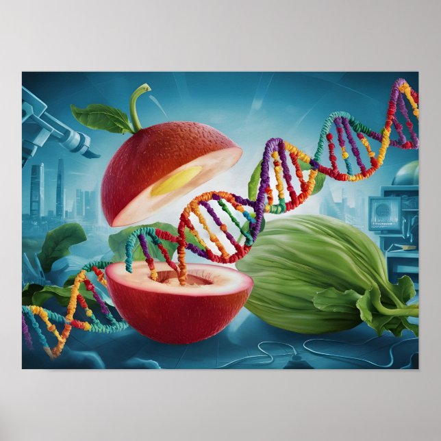 Genetiskt modifierat Skörd och genetiskt modifiera Poster (Framsidan)