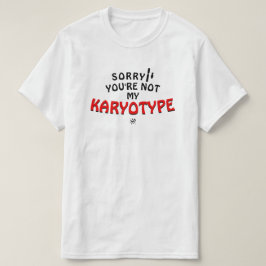 Genetiskt skämt om kök om kromosomer v2.1 t shirt